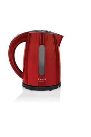 Kırmızı Fluent Elektrikli Su Isıtıcı Kettle - 1