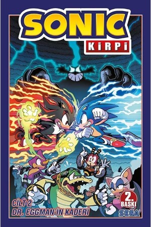 Kirpi Sonic Cilt 2 - Dr. Eggman’in Kaderi - Ian Flynn - - 9786257996051 - 3