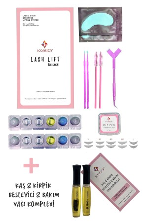 Kirpik Lifting- Kirpik Perması- Lash Lift Eko Paket Ve Kaş Kirpik Bakım Yağı Komplexi - 3