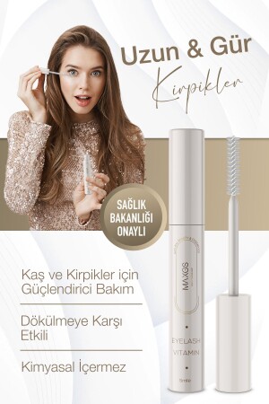 Kirpik Vitamin Serum Bitkisel Özlü- Besleyici Yumuşatıcı Uzatıcı Canlandırıcı - 4