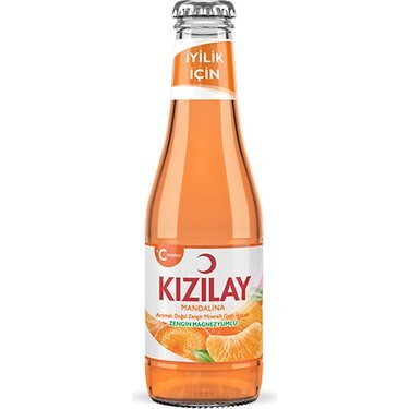 KIZILAY SODA MANDALINA 24 0 ML - 1