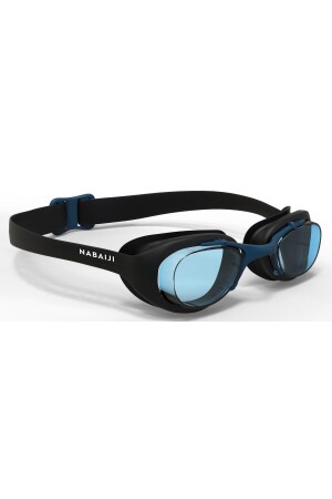 Klarglas-Schwimmbrille – Größe L – Schwarz – 100 Xbase - 1