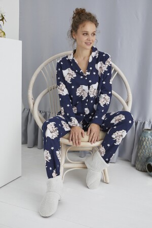 KNÖPFE-PYJAMA-SET 451 - 2