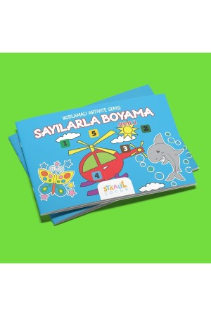 Kodlamalı Aktivite Serisi - Sayılarla Boyama Kitabı - Seviye 2 - 5