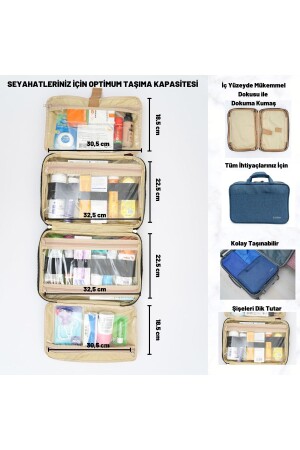 Koffer-Organizer, Koffer-Organizer, Make-up-Koffer, Mehrzweck-Tasche, Urlaubstasche - 5