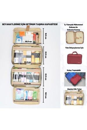 Koffer-Organizer, Koffer-Organizer, Make-up-Koffer, Mehrzweck-Tasche, Urlaubstasche - 5