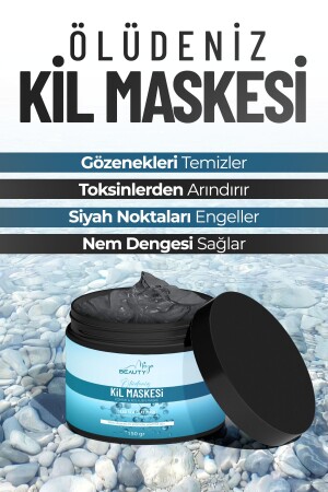 Kolajen Ölüdeniz Kil Maskesi Sivilce Ve Siyah Nokta Karşıtı Leke-giderici Collagen Maske 150 gr - 3