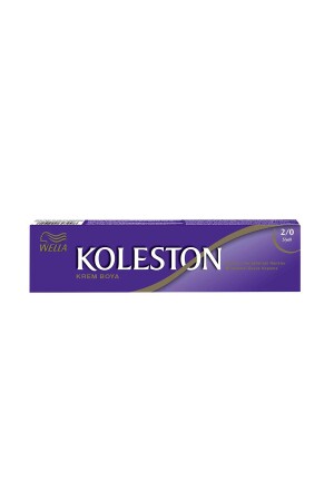 Koleston Einzeltubenfarbe 2/0 Schwarz - 2