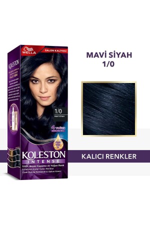 Koleston Intensive Haarfarbe 1/0 Blau Schwarz - 3