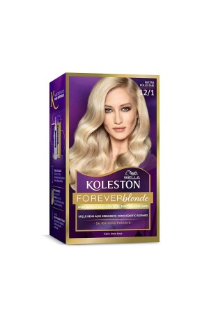 Koleston Kit Haarfärbemittel 12/1 Aschblond - 2