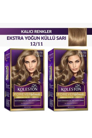 Koleston Kit Haarfärbemittel 12/11 Intensives Aschblond - 3