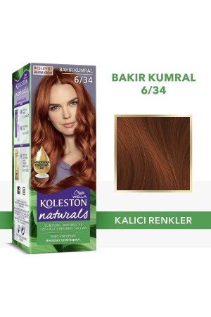 Koleston Naturals Haarfärbemittel 6/34 Kupfer-Auburn - 2