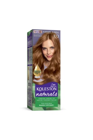 Koleston Naturals Haarfärbemittel 7/3 Caramel Auburn - 1