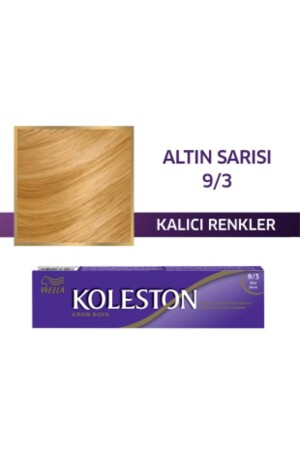 Koleston Single Tüp Boya 9-3 Altın Sarısı - 3