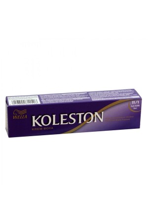 Koleston Tube Haarfärbemittel 11/1 Helles Aschblond - 1