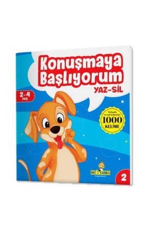 Konuşmaya Başlıyorum Serisi (türkçe'de En Çok Kullanılan 1000 Kelime) (2-4 Yaş) Yaz-sil Kitaplar - 6