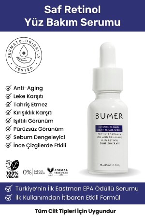 Konzentriertes reines Retinol Anti-Aging & Anti-Falten-Gesichts- und Hauterneuerungs-Nachtserum 20 ml 1003 - 4