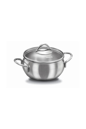 Kor A1073 Chubby Deep Steel Pot 20x10 cm 3,5 Liter 2015ST60427198769 - 2