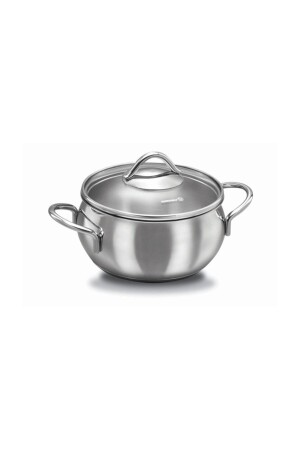 Kor A1073 Chubby Deep Steel Pot 20x10 cm 3,5 Liter 2015ST60427198769 - 4