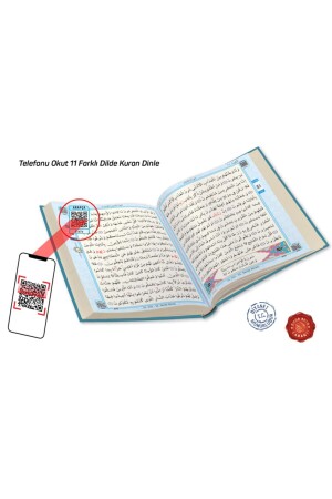 Koran-Computer mit Linie, blaue Farbe, mittlere Größe MK-005 - 5