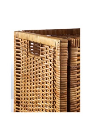 Korbbox-Organizer Meridyendukkan 32 x 35 x 32 cm, 1 Stück, Rattan, vielseitig einsetzbar - 7