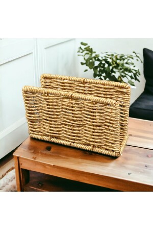 Korbgeflecht, Rattan, Serviettenhalter, Aufbewahrungsbox, Organizer, quadratisch - 2