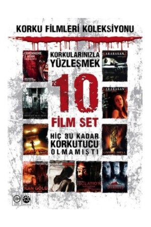 Korku Filmleri Koleksiyonu (10 Disk) Dvd 8658404502584 - 3