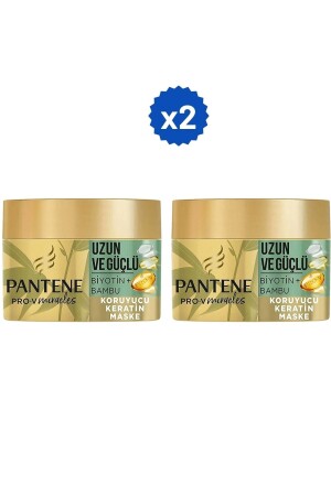 Koruyucu Keratin Maske 160 Ml Biyotin-bambu Uzun Ve Güçlü X2 Adet - 2