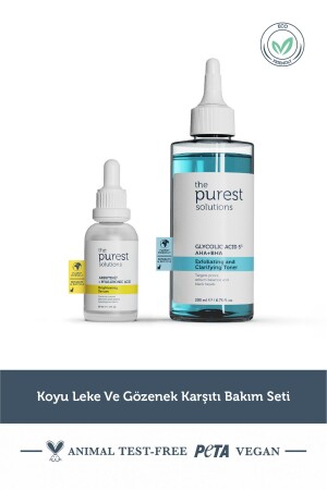 Koyu Leke ve Gözenek Önlemeye Yardımcı Bakım Seti 200 ml - 30 ml - 1