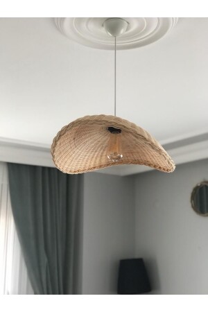 Kronleuchter im Rattan-Design, Durchmesser 50 cm, HE081MA - 7