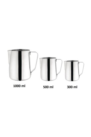 Krug, Stahlkrug, Kaffeekanne, Milchkanne, Kaffeekrug, 3er-Set, TYC00203099742 - 2