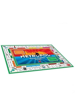 Ks Game Metropol Emlak Ticaret Oyunu Monopoly Monopoli Yeni Model wb027027084667271 - 7