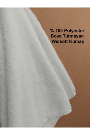 Kuaför Havlusu Welsoft Boya Tutmayan Denizli Beyaz 50x90 Cm 3'lü EV001KHBT03 - 6