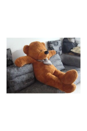 Kuki Toy 140 cm großer dunkelbrauner Plüschbär 8681719208349 - 4