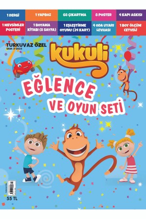 KUKULİ EĞLENCE VE OYUN SETİ - 3