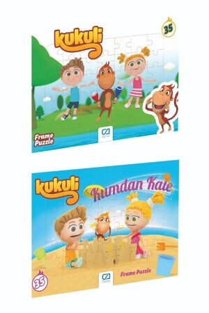 Kukuli Frame Puzzle 35 Parça Set - 3