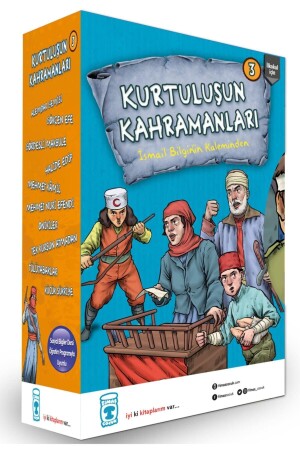 Kurtuluşun Kahramanları 3 Set 10 Kitap 15205.01.5359 - 2