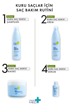 Kuru Saçlar Için Silk Maske 200 ml - 9