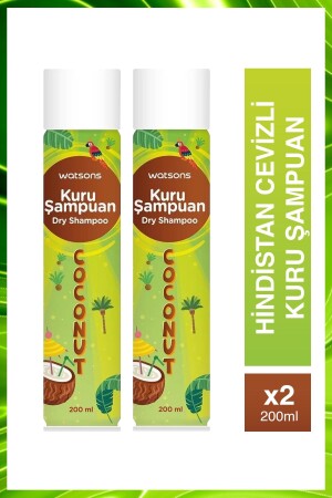 Kuru Şampuan Coconut 200 ml 2 Adet - 2