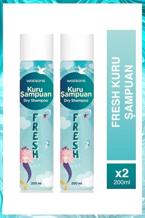 Kuru Şampuan Fresh 200 ml 2 Adet - 2