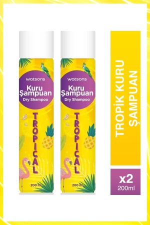 Kuru Şampuan Tropik 200 ml 2 Adet - 3