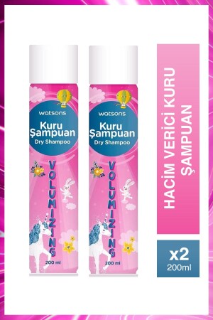 Kuru Şampuan Volumizer 200 ml 2 Adet - 3