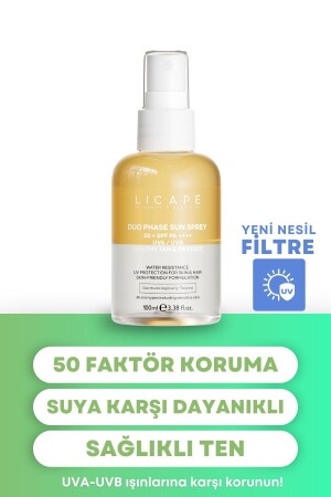 Kuru Ve Hassas Ciltler Için Iki Aşamalı-su Bazlı Ve Suya Dayanıklı Güneş Kremi 100ml - 4