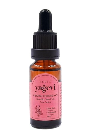 Kuşburnu Çekirdeği Yağı 20 ml - Saf Soğuk Sıkım Kuşburnu Çekirdeği Yağı - 1