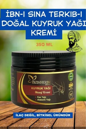 Kuyruk Yağı Kremi 350 ml %100 Doğal Güçlendirilmiş Özel Ibn-i Sina Formülü - 2