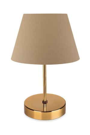 Kuzey Goldkörper Lampenschirm Kaffee Stoff Schlafzimmer Lampenschirm Wohnzimmer Leseecke Tischlampe AAG-1987 - 4