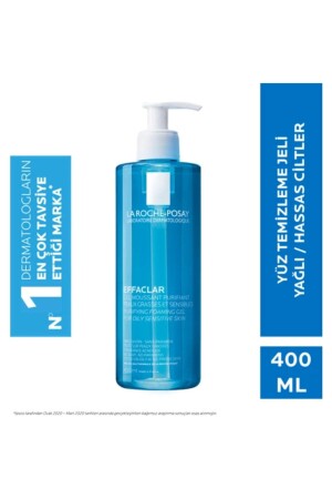 La Roche-posay Effaclar Jel Temizleme Jeli Yağlı-akneye Eğilim Gösteren Ciltler 400ml TMZL5678 - 2