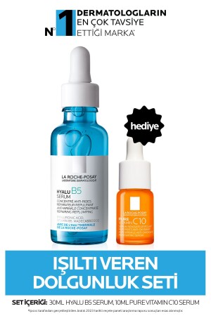 Işıltı Veren Dolgunluk Seti: Hyalu B5 Serum 30 Ml&c Vitamini Serum 10 ml LRP20220014 - 4