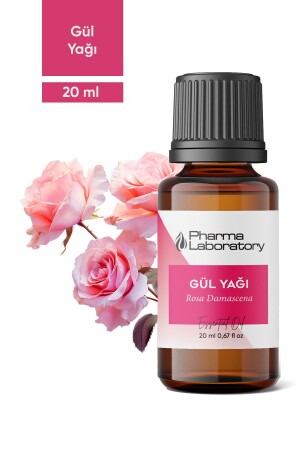 Lab 20 ml reines und natürliches ätherisches Rosenöl, ätherisches Duftöl, Räuchergefäß, Öl, Diffusor-Essenz - 1