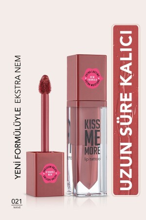 Langanhaltender, matter Lippenstift – Kiss Me More-021 Naive-8682536040884 - 1